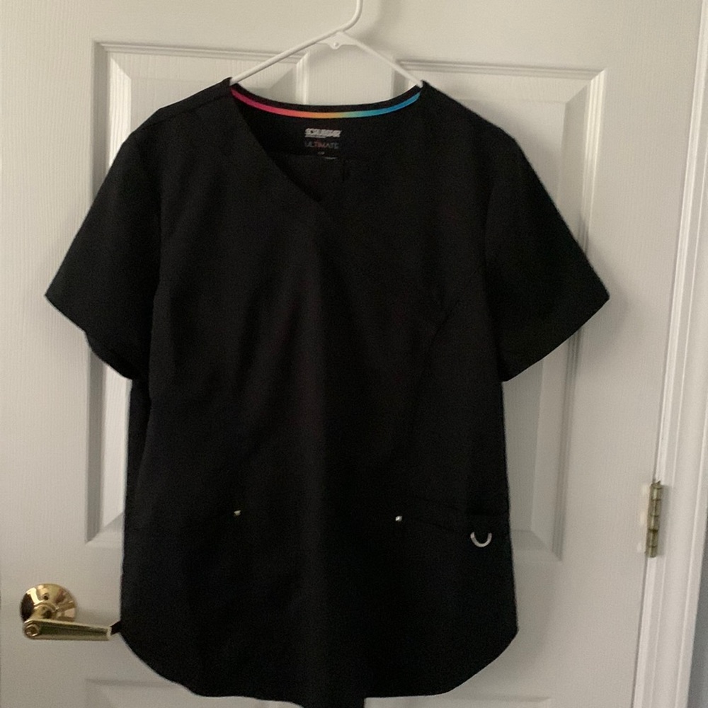 Pair black scrubs
